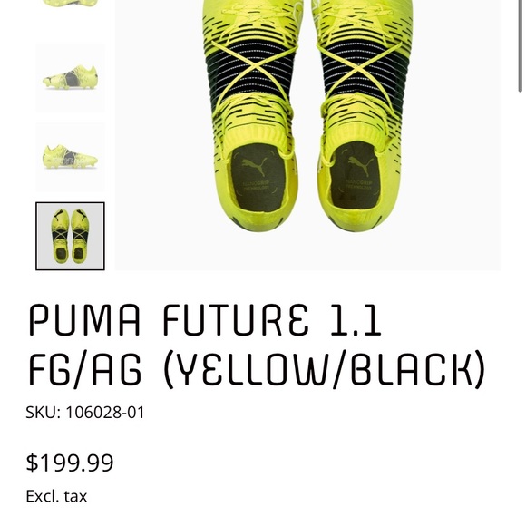 Puma Future 1.1 FG Soccer Shoes Size 13 New $199